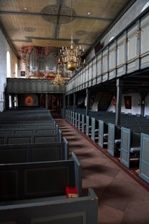 Interior of the St. Severin Church