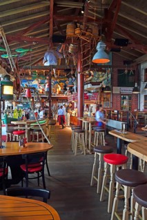 Interior of seafood restaurant Gosch