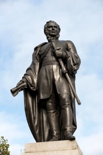 Bronze statue of General Charles James Napier