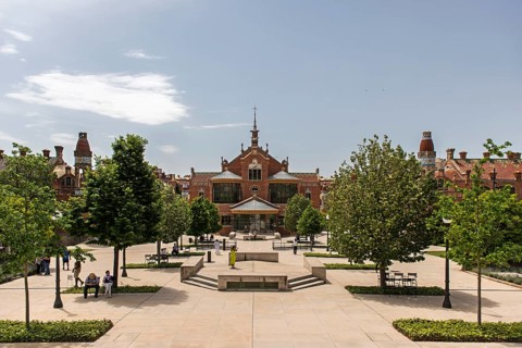 Historical hospital complex of the Hospital de la Santa Creu i Sant Pau