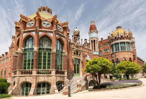 Historical hospital complex of the Hospital de la Santa Creu i Sant Pau
