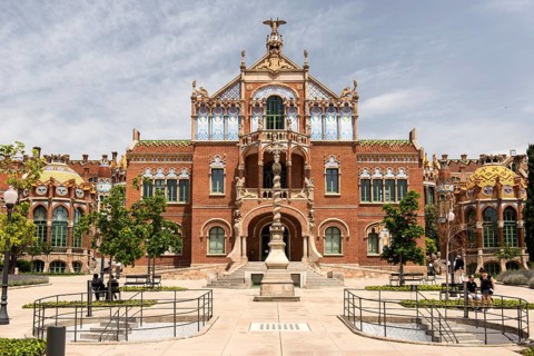 Historical hospital complex of the Hospital de la Santa Creu i Sant Pau