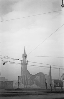 Demolition of the Catholic Church St. Trinitatis