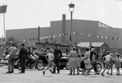 Cosmonaut Juri Gagarin visits Leipzig