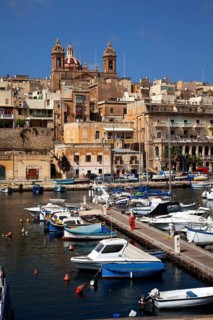 View of the Grand Harbour Marina