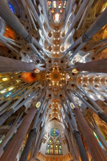 Interior view ceiling vault