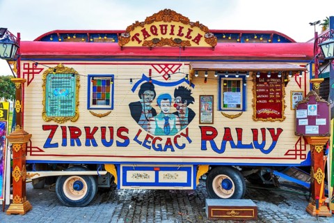 Antique Circus Car