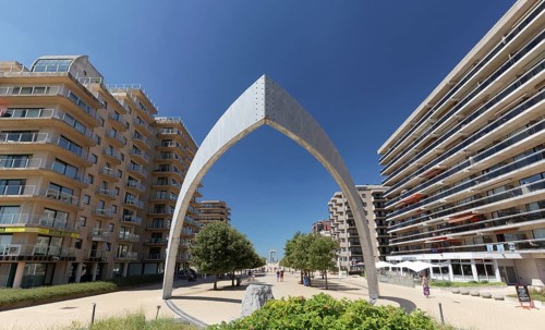 Leopold I Esplanade with holiday apartments