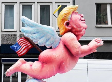 Donald Trump as guardian angel