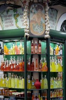 Souvenir shop with specialities