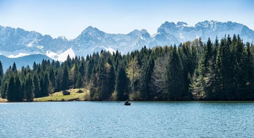 Rowboat on the Geroldsee