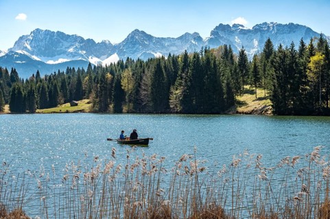Rowboat on the Geroldsee
