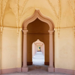 Colonnade in the Turkish Garden