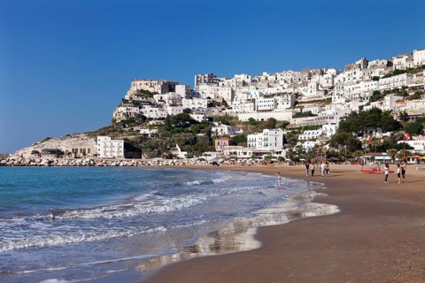 Peschici and beach