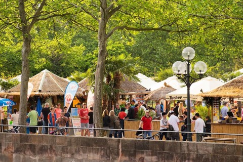 Nuremberg city beach