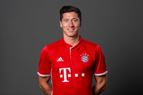 Robert Lewandowski of FC Bayern Munich