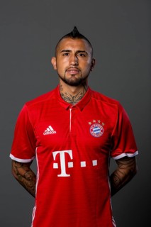 Arturo Vidal of FC Bayern Munich