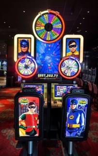 Slot machines at casino