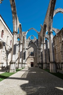 Destroyed church