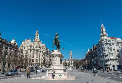 Equestrian statue of Dom Pedro IV