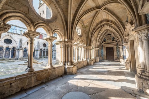 Cloister in Porto Cathedral