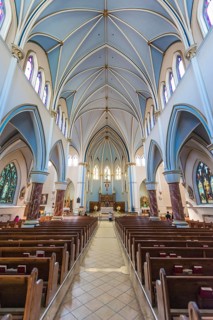 Interior with altar