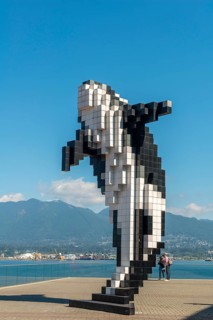 Sculpture Digital Orca