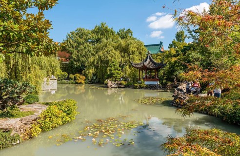 Pond with Pagoda