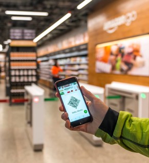 Amazon Go cashless payment app