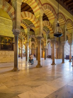 Interior of the Mosque of Cordoba
