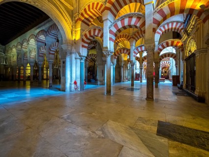 Interior of the Mosque of Cordoba