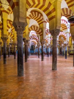 Interior of the Mosque of Cordoba