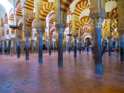 Interior of the Mosque of Cordoba