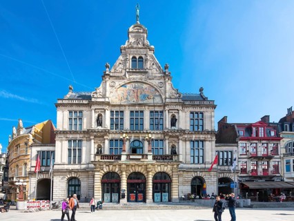 Schouwburg theater at Sint-Baafsplein