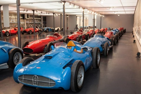 Bugatti racing car