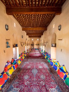 Meeting room in Fort Nakhl
