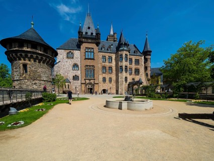Wernigerode Castle with Hausmannsturm tower