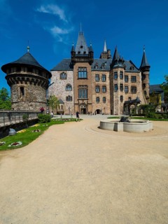 Wernigerode Castle with Hausmannsturm tower
