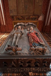 High grave or Tumba of Albrecht III. of Mecklenburg and his wife Richardis of Schwerin
