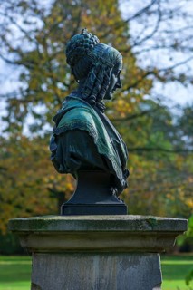 Bust of the poet Annette von Droste-Hulshoff