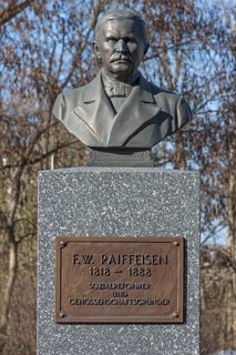 Bust of F.W. Raiffeisen