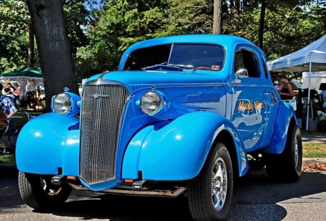 Chevrolet Coupe 1937 Vintage Car Show