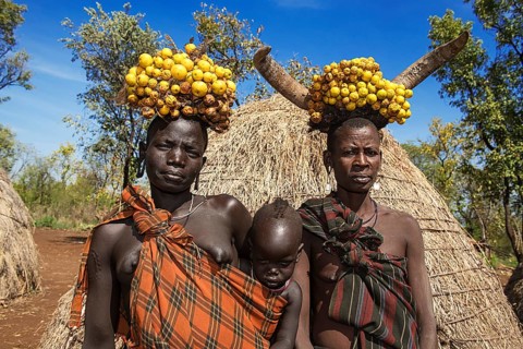 Women with babies