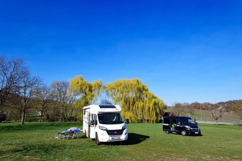 Motorhome pitch near Siebeldingen