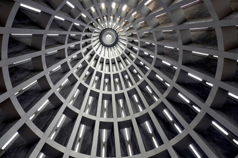 Dome of the pilgrimage church of Madonna delle Lacrime