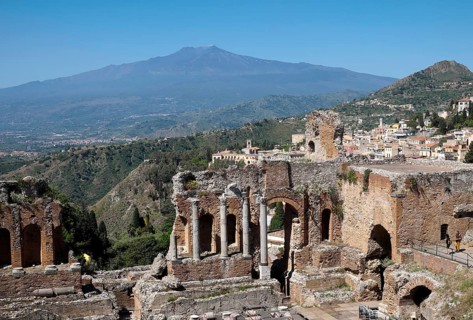 Ruins of the amphitheater