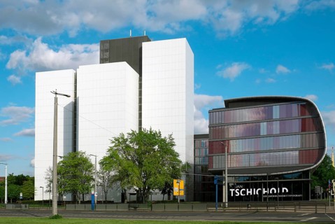 Book Towers and Extension Building