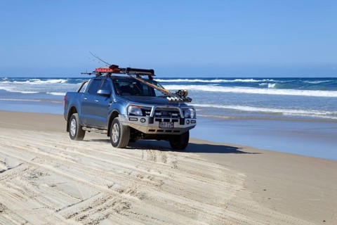 Car on 75 Mile Beach Road