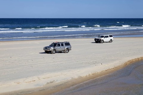 Car on 75 Mile Beach Road