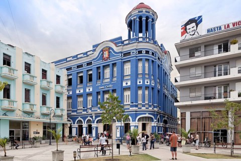 Colonial-style building